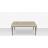 Source Furniture Danish Aluminum 40'' Wide Square Large Coffee Table 2
