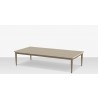 Source Furniture Danish Aluminum Rectangular Coffee Table Large 