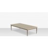 Source Furniture Danish Aluminum Rectangular Coffee Table Large  2