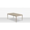 Source Furniture Danish Aluminum Rectangular Dining Table Small 2