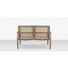 Source Outdoor Furniture Danish Aluminum Sling Strap Loveseat 9