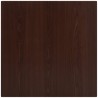 Corsa 36" Square Table Top - Dark Wood Look