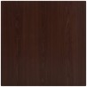 Corsa 36" Square Table Top - Dark Wood Look