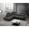 J&M Furniture Davenport Slate Grey Leather Sectional 003 - J&M Furniture Davenport Slate Grey Leather Sectional 003