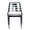 Woodard Daytona Slat Dining Chair - Front