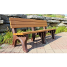 Polly Products Deluxe Backed Bench