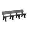 Polly Products Deluxe Backed Bench - Polly Products Deluxe Backed Bench