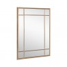Sunpan Pasadena Wall Mirror Brass - Front Side Angle