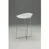 Paraiso Bar Stool White - Angled View - Paraiso Bar Stool White - Angled View