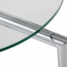 Sunpan Morrison End Table - Closeup Top Angle