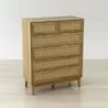 Anderson Teak Bodrum 4+2 Drawer Chest - Angled - Anderson Teak Bodrum 4+2 Drawer Chest - Angled