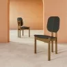 Manhattan Comfort Mid-Century Modern Gales Dining Chair Black - Manhattan Comfort Mid-Century Modern Gales Dining Chair Black