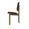 Manhattan Comfort Mid-Century Modern Gales Dining Chair Black Side