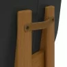 Manhattan Comfort Mid-Century Modern Gales Dining Chair Black Close - Manhattan Comfort Mid-Century Modern Gales Dining Chair Black Close