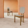 Manhattan Comfort Mid-Century Modern Gales Dining Chair Greige