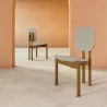 Manhattan Comfort Mid-Century Modern Gales Dining Chair Greige - Manhattan Comfort Mid-Century Modern Gales Dining Chair Greige
