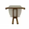 Manhattan Comfort Mid-Century Modern Gales Dining Chair Greige Down - Manhattan Comfort Mid-Century Modern Gales Dining Chair Greige Down