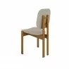 Manhattan Comfort Mid-Century Modern Gales Dining Chair Greige Back Angle - Manhattan Comfort Mid-Century Modern Gales Dining Chair Greige Back Angle