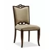 Manhattan Comfort Regent Cream and Walnut Faux Leather Dining Chair (Set of Two)  - Manhattan Comfort Regent Cream and Walnut Faux Leather Dining Chair (Set of Two) 