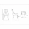 Fifth Avenue Faux Leather Dining Chair Dimensions - Fifth Avenue Faux Leather Dining Chair Dimensions