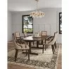 Manhattan Comfort Fifth Avenue Faux Leather Dining Armchair in Tan and Walnut Set Of 2 - Manhattan Comfort Fifth Avenue Faux Leather Dining Armchair in Tan and Walnut Set Of 2