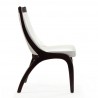 Manhattan Comfort Danube Leatherette Dining Chair - Set of 2 in Pearl White Side