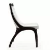 Manhattan Comfort Danube Leatherette Dining Chair - Set of 2 in Pearl White Side - Manhattan Comfort Danube Leatherette Dining Chair - Set of 2 in Pearl White Side