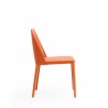 Manhattan Comfort Paris Coral Saddle Leather Dining Chair Side
