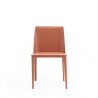Manhattan Comfort Paris Clay Saddle Leather Dining Chair Front