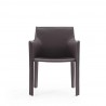 Manhattan Comfort Vogue Faux Leather Arm Chair 4