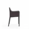 Manhattan Comfort Vogue Faux Leather Arm Chair 3 - Manhattan Comfort Vogue Faux Leather Arm Chair 3