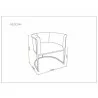 Manhattan Comfort Bali Faux Leather Dining Chair - Manhattan Comfort Bali Faux Leather Dining Chair