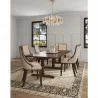 Manhattan Comfort Grand Faux Leather Dining Chair in Tan with Beech Wood Frame Full Set - Manhattan Comfort Grand Faux Leather Dining Chair in Tan with Beech Wood Frame Full Set