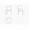 Manhattan Comfort Gansevoort Modern Faux Leather Dining Chair in Cream Size - Manhattan Comfort Gansevoort Modern Faux Leather Dining Chair in Cream Size