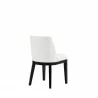 Manhattan Comfort Gansevoort Modern Faux Leather Dining Chair in Cream Back Angle - Manhattan Comfort Gansevoort Modern Faux Leather Dining Chair in Cream Back Angle