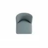 Manhattan Comfort Gansevoort Modern Faux Leather Dining Chair in Pewter Top - Manhattan Comfort Gansevoort Modern Faux Leather Dining Chair in Pewter Top