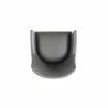 Manhattan Comfort Gansevoort Modern Faux Leather Dining Armchair in Pebble Grey Top - Manhattan Comfort Gansevoort Modern Faux Leather Dining Armchair in Pebble Grey Top