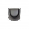 Manhattan Comfort Gansevoort Modern Faux Leather Dining Armchair in Pebble Grey Top