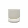 Manhattan Comfort Serena Faux Leather Dining Chair in Cream Top - Manhattan Comfort Serena Faux Leather Dining Chair in Cream Top