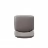 Manhattan Comfort Serena Faux Leather Dining Chair in Grey Top - Manhattan Comfort Serena Faux Leather Dining Chair in Grey Top
