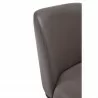 Manhattan Comfort Serena Faux Leather Dining Chair in Grey Half - Manhattan Comfort Serena Faux Leather Dining Chair in Grey Half