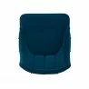 Manhattan Comfort Modern Eda Velvet and Leatherette Dining Chair In Blue Top - Manhattan Comfort Modern Eda Velvet and Leatherette Dining Chair In Blue Top