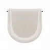 Manhattan Comfort Modern Lia Chenille Dining Armchair In Cream Top - Manhattan Comfort Modern Lia Chenille Dining Armchair In Cream Top