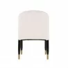  Manhattan Comfort Modern Ola Chenille Dining Chair In Cream Back -  Manhattan Comfort Modern Ola Chenille Dining Chair In Cream Back