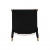  Manhattan Comfort Modern Ola Chenille Dining Chair In Cream Bottom