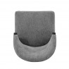  Manhattan Comfort Modern Ola Chenille Dining Chair In Grey Top