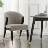  Manhattan Comfort Modern Ola Chenille Dining Chair In Stone -  Manhattan Comfort Modern Ola Chenille Dining Chair In Stone