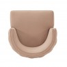 Manhattan Comfort Modern Maya Tufted Velvet Dining Chair In Nude Top