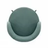 Manhattan Comfort Modern Kaya Pleated Velvet Dining Chair In Mint Green Top - Manhattan Comfort Modern Kaya Pleated Velvet Dining Chair In Mint Green Top