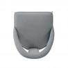 Manhattan Comfort Modern Neda Velvet Dining Chair In Grey Top